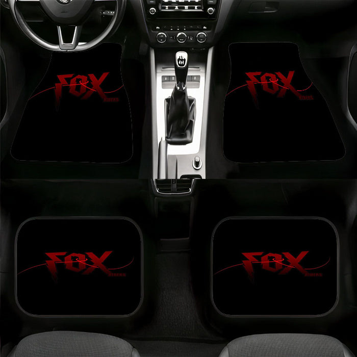 riders of fox racing red light Car floor mats Universal fit