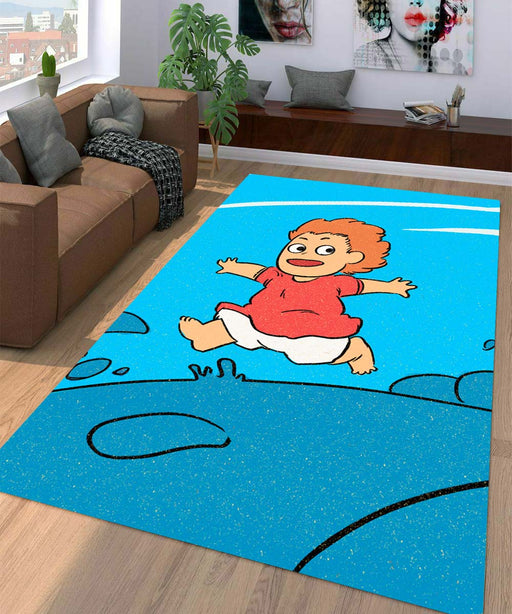 sousuke ponyo Living room carpet rugs