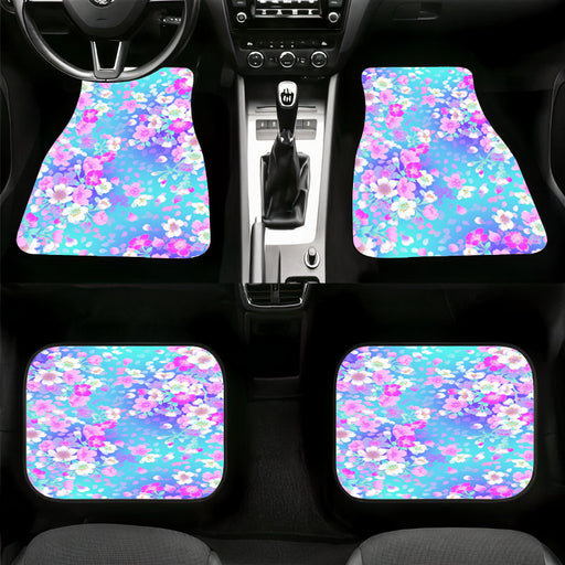 sakura flower blossom japan Car floor mats Universal fit