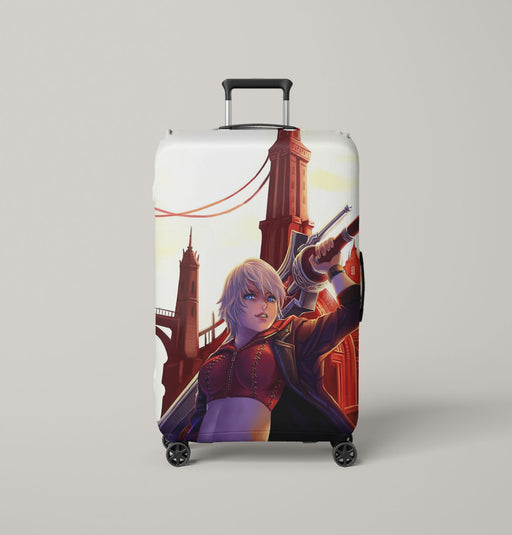 short hair devil may cry Luggage Covers | Suitcase