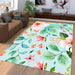 saltwater shores ocean flora Living room carpet rugs