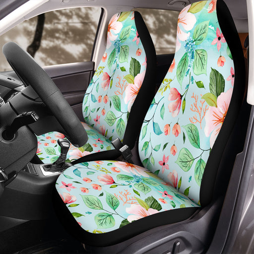 saltwater shores ocean flora Car Seat Covers