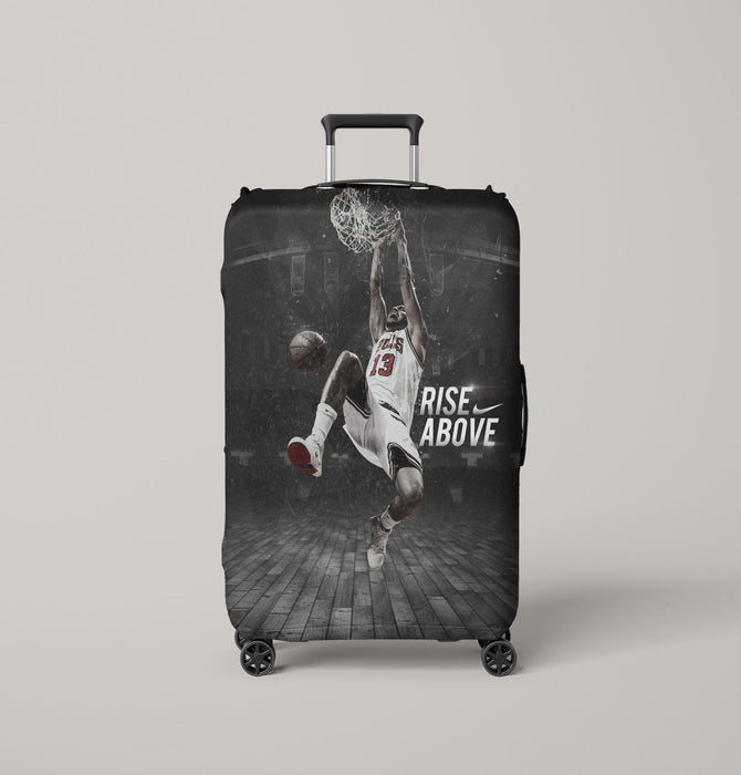 rise above of nba player Luggage Covers | Suitcase