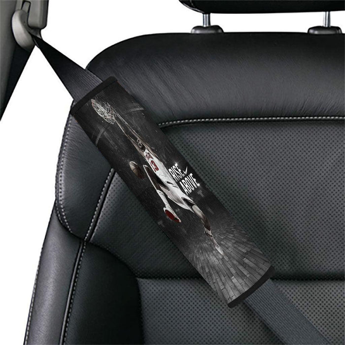 rise above of nba player Car seat belt cover - Grovycase