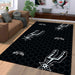 san antonio spurs logo nba Living room carpet rugs