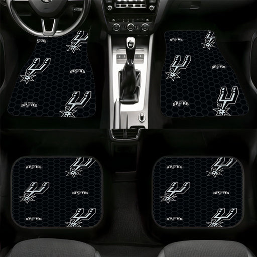 san antonio spurs logo nba Car floor mats Universal fit