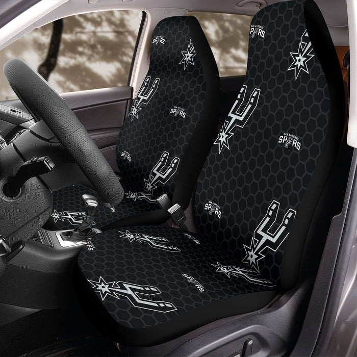 san antonio spurs logo nba Car Seat Covers