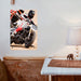 risk of motocross Poster Metal print wall art