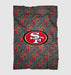 san francisco 49ers gold pattern Ultra soft fleece blanket