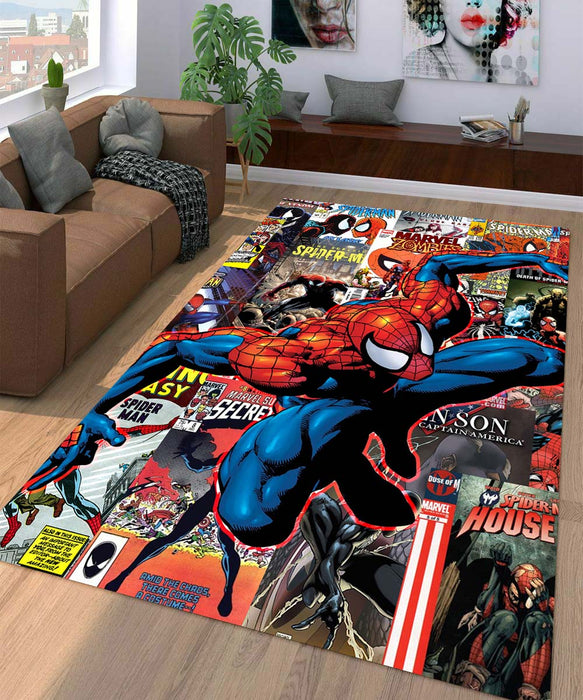 spiderman comic Living room carpet rugs