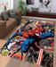 spiderman comic Living room carpet rugs