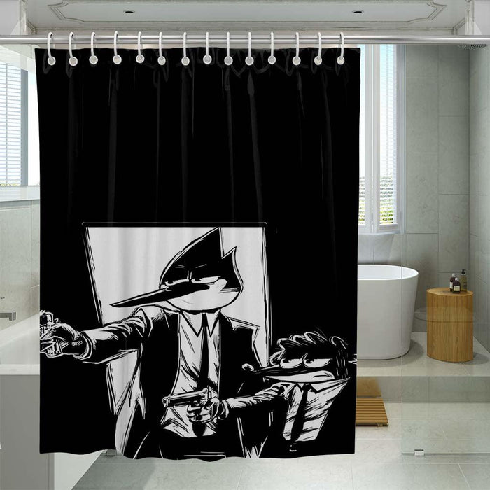 spiderman miles moreles shower curtains