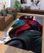 spiderman miles moreles Living room carpet rugs