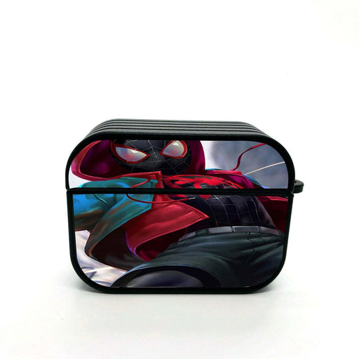 spiderman miles moreles airpods case