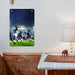 road to the match nfl football Poster Metal print wall art