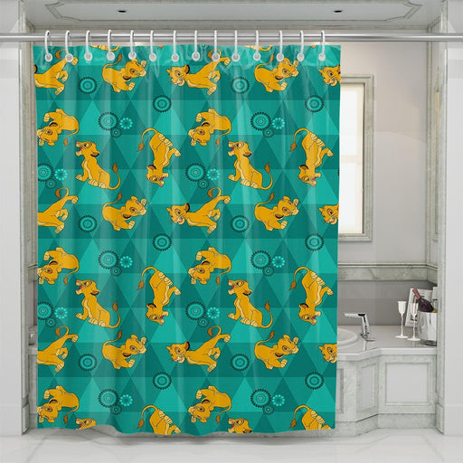 sarafina from the lion king shower curtains