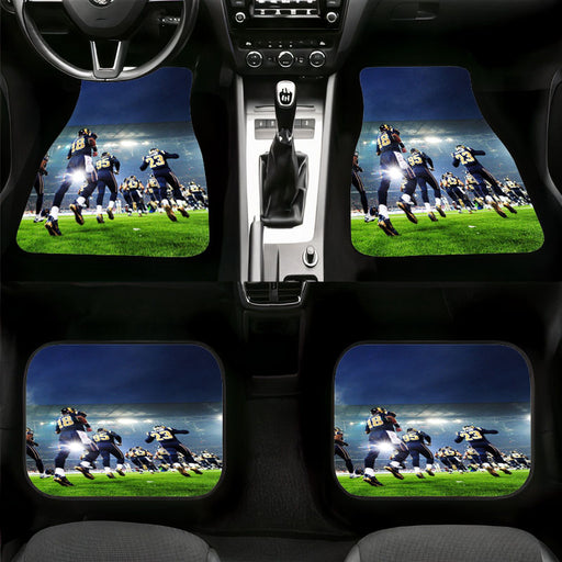 road to the match nfl football Car floor mats Universal fit