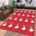 sarangheo hand sign love korean Living room carpet rugs