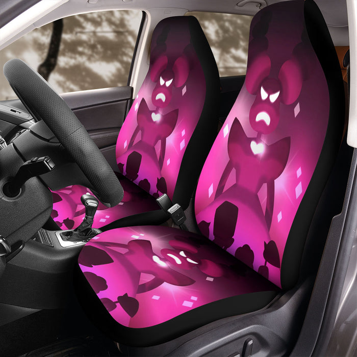 silhouette steven universe purple Car Seat Covers