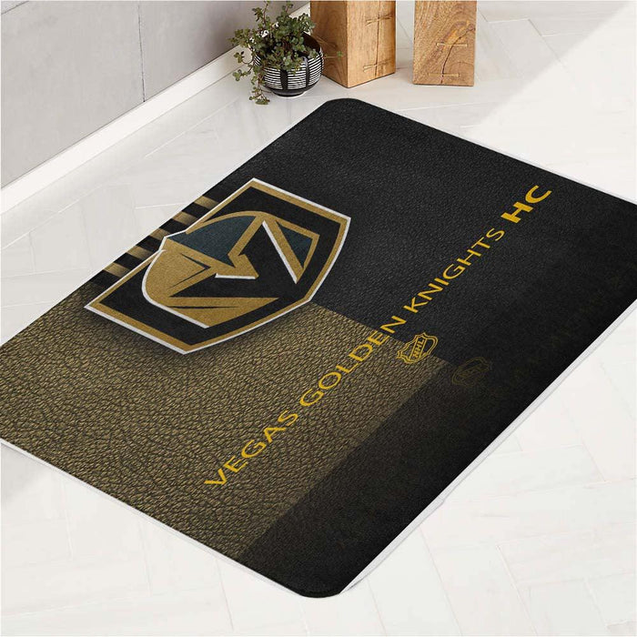 rock vegas golden knights bath rugs