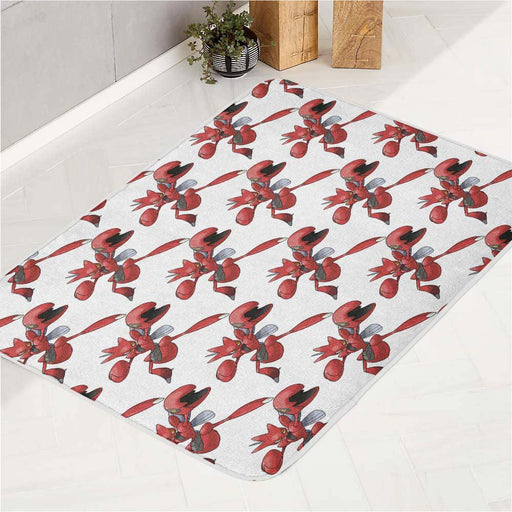 scizor monster from pokemon bath rugs