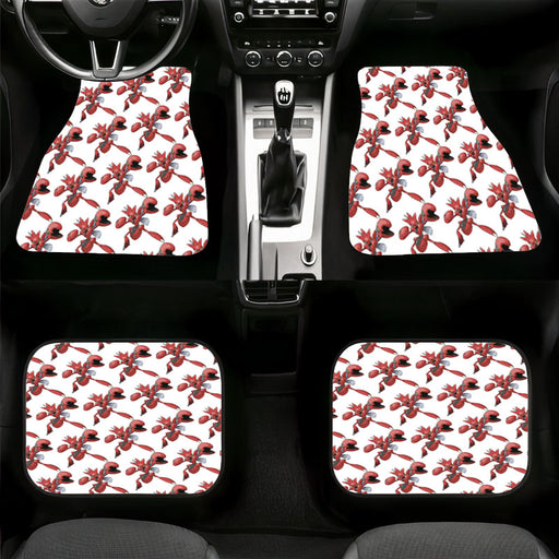 scizor monster from pokemon Car floor mats Universal fit