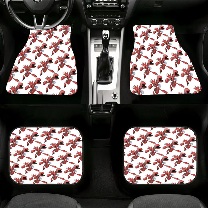 scizor monster from pokemon Car floor mats Universal fit