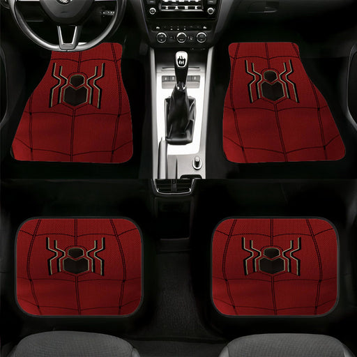 simple logo spiderman far from home Car floor mats Universal fit