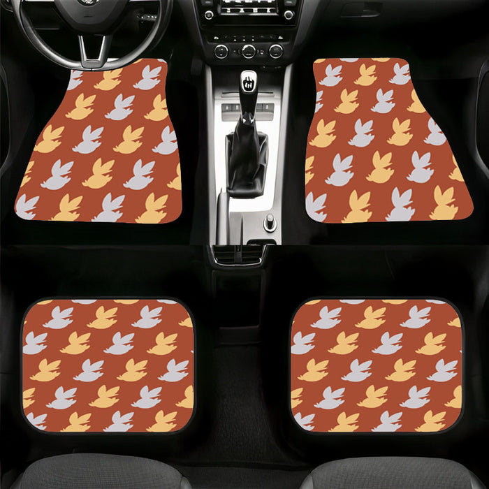 scorbunny silhouette species Car floor mats Universal fit