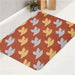 scorbunny silhouette species bath rugs