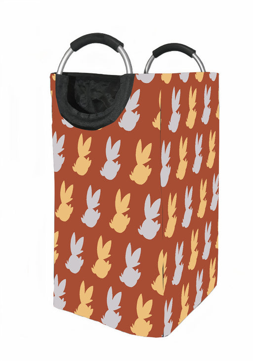 scorbunny silhouette species Laundry Hamper | Laundry Basket