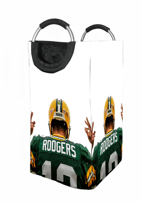 rodgers green bay packers Laundry Hamper | Laundry Basket