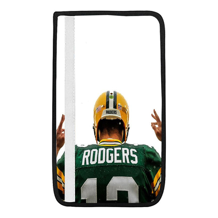 rodgers green bay packers Car seat belt cover