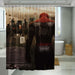 spray paint thrasher shower curtains