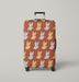 scorbunny silhouette species Luggage Cover | suitcase