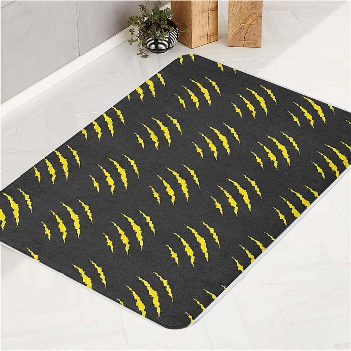 scratch of wolverine x men bath rugs