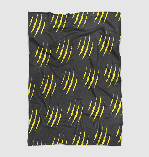 scratch of wolverine x men Ultra soft fleece blanket