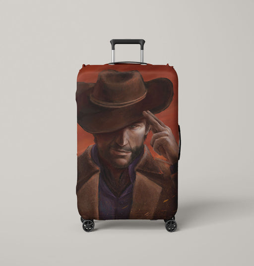 sir arthur morgan red dead redemption 2 Luggage Covers | Suitcase