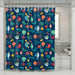 sea animals nemo and friends shower curtains