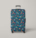 sea animals nemo and friends Luggage Cover | suitcase