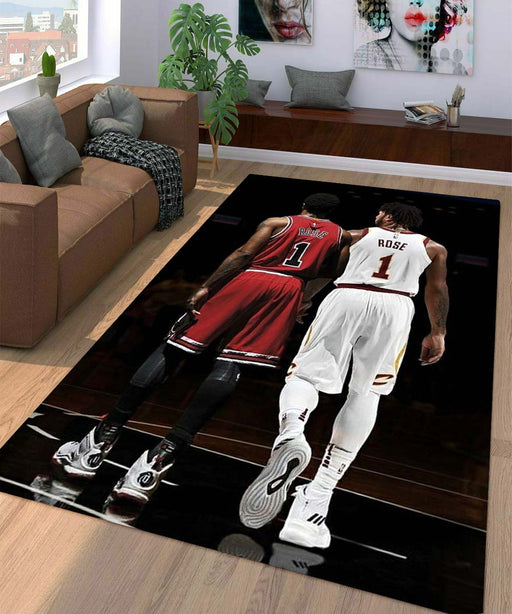 rose brother nba player Living room carpet rugs