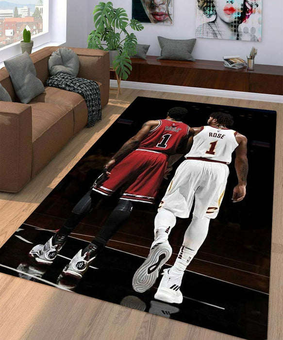 rose brother nba player Living room carpet rugs