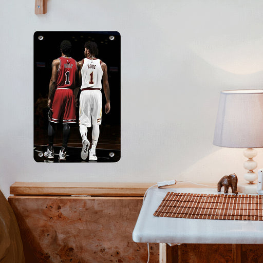 rose brother nba player Poster Metal print wall art