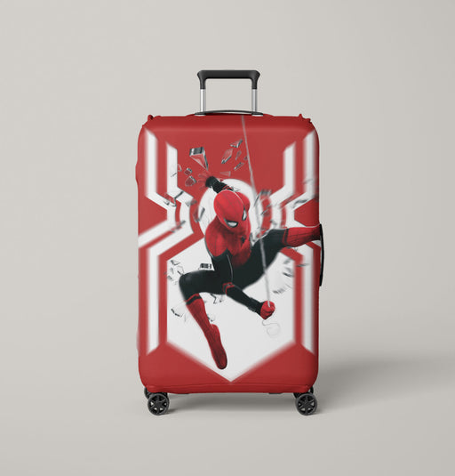 skill of spiderman far from home Luggage Covers | Suitcase