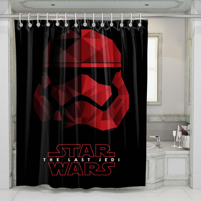 star wars the last jedi shower curtains