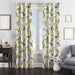 seamless floral autumn window Curtain