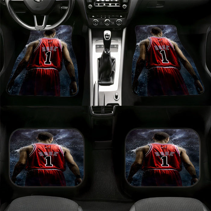 rose number one nba Car floor mats Universal fit