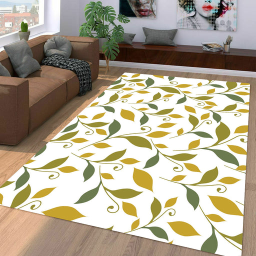 seamless floral autumn Living room carpet rugs