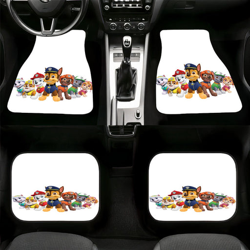 skye and friends paw patrol Car floor mats Universal fit