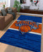 rude wood new york knicks Living room carpet rugs